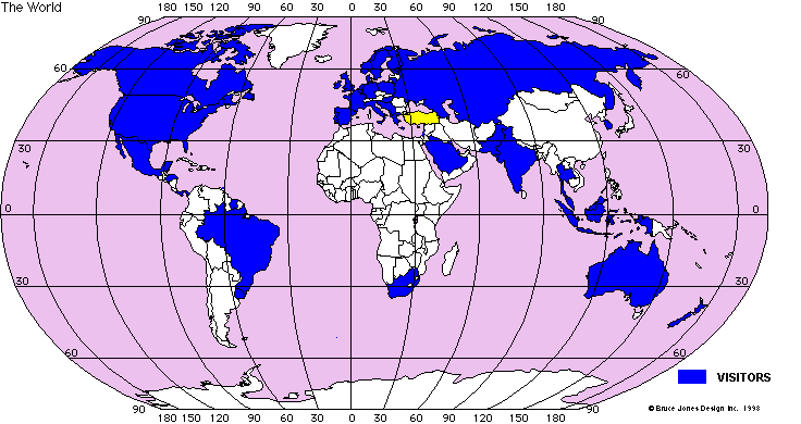 Visitors Across the World